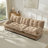 Modern Modular Cloud Sofa with Deep Seat Comfort and Breathable Chenille Upholstery-707445346-707445358