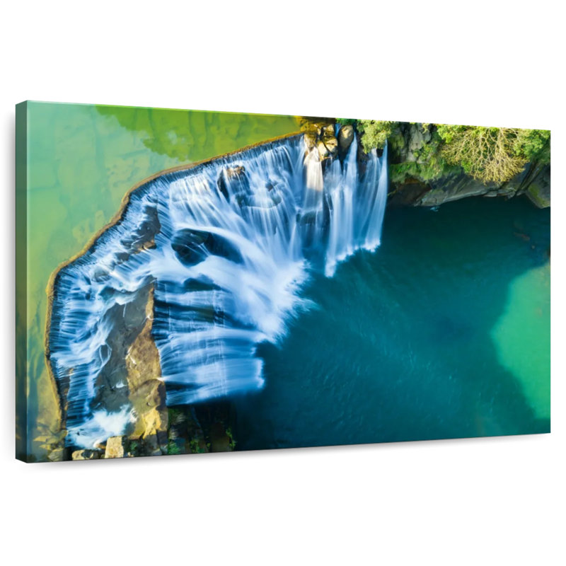 Chutes d'eau Alvord Shifen, H 20 po x l 30 po