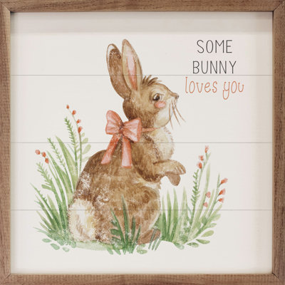 Some Bunny Loves You Bunny White