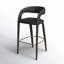 Tabouret de comptoir en cuir Freestyle-917111510-881731220
