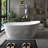 55" x 30" Free Standing Tub Glossy White Acrylic Freestanding Bathtub Soaking Bath Tub A29