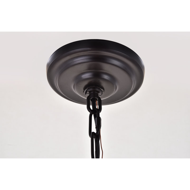 1 - Light Unique/Statement Pendant, Oil Rubbed Bronze