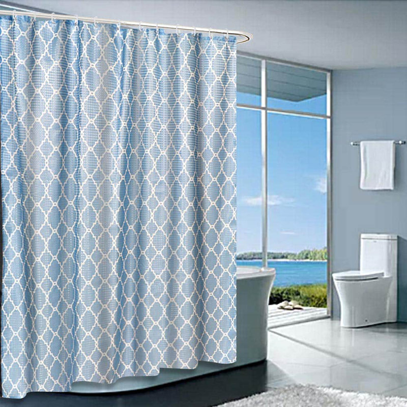 Cheyane Geometric Shower Curtain