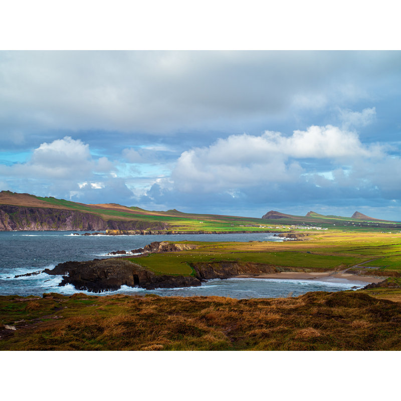 Scott Wurzel The Three Sisters County Kerry by Scott Wurzel - Print, Black Framed Paper, 24" H x 30" W