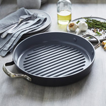 BergHOFF Balance Non-stick Ceramic Pancake Pan 10.25, Recycled Aluminum,  Moonmist