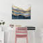 «Nautical and Coastal Sea Level Glam Glam», reproduction d'art sur toile-223777068