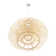 Carterlee 1 - Light Natural Dome Pendant