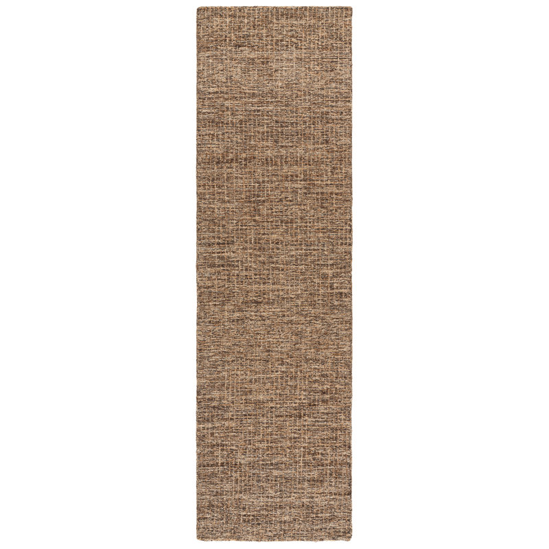 Abstract 468 Hand Tufted Wool Abstract Rug, 2'-3" X 8'-0" Runner