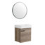 Meuble-lavabo 18 po avec comptoir, petit meuble-lavabo et lavabo