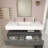 Alysa 48" Wall-Mounted Single Bathroom Vanity Set-71095603