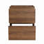 Meuble-lavabo sur pied 24 po avec tiroir double, armoire de salle de bain autoportante, bois d'ingénierie (meuble-lavabo sans comptoir)-120330157