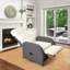 Francina Swivel Wicker Outdoor Lounge Chair