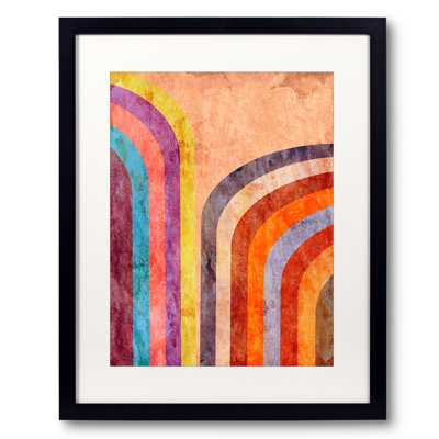 Rainbows 3 Print by Angel Estevez