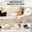 2 Seater Chenille Sofa & Chaise-249380780