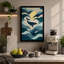 Whale in Motion Coastal - Wrapped Canvas-2064454579-2064454588
