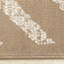Tapis brun crème Fresno-102211050