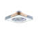 Elayna 22 Inch Modern Ceiling Fan with Light and Remote Control