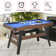 RayChee 54" Portable Pool Table Billiards Table with Leg Levelers, 2 Cue Sticks, 16 Balls, Triangle, Chalk