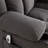Swinging Recliner Massage Heated Sofa, With USB And 2 Cup Holders In Side Pockets-1480920007