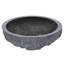 Lavabo de salle de bain vasque circulaire en granite