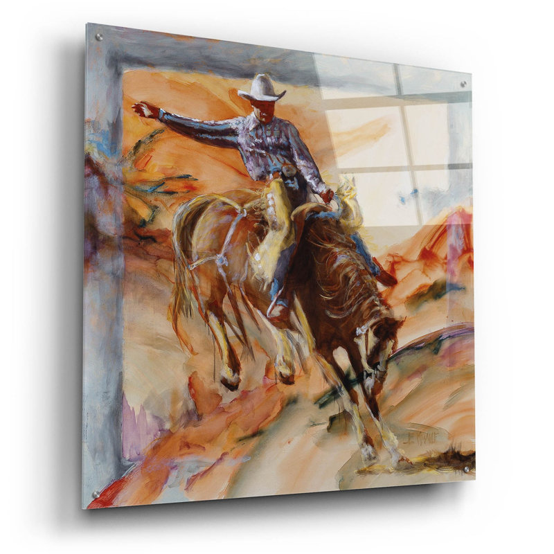 Union Rustic 'Nexus' By J. E. Knauf, Acrylic Glass Wall Art, H 36 po x l 36 po x P 0,2 po