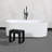 16.8'' W Solid Surface Resin Shower Bench