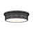 Bentley 16 inch Matte Black 1 Light Flush Mount-123223186
