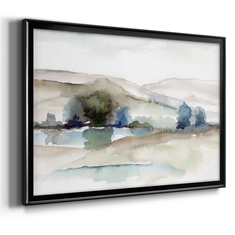 «Shell Montage IV», toile tendue avec châssis IV_48334, Noir, H 18 po x l 26 po x P 1,5 po