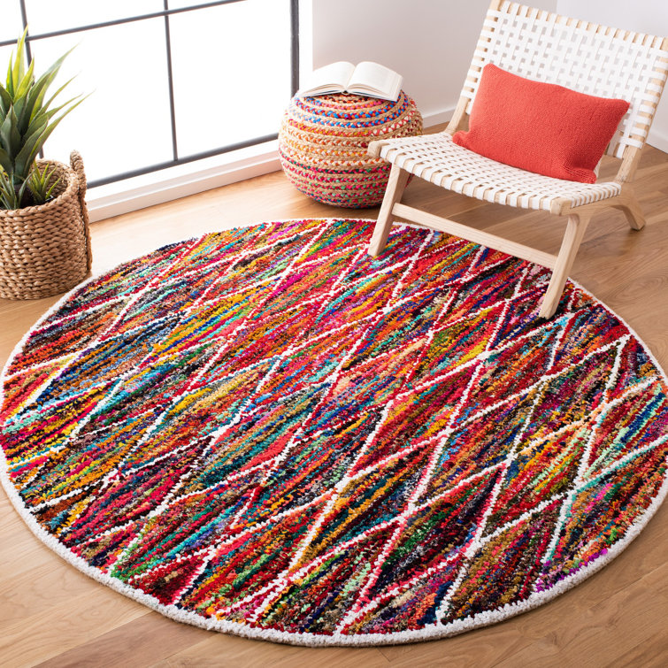Anaheim Hand Tufted Performance Geometric Rug