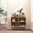 Anelise 1 Rattan Door Open Shelving Sideboard Cabinet Storage Unit