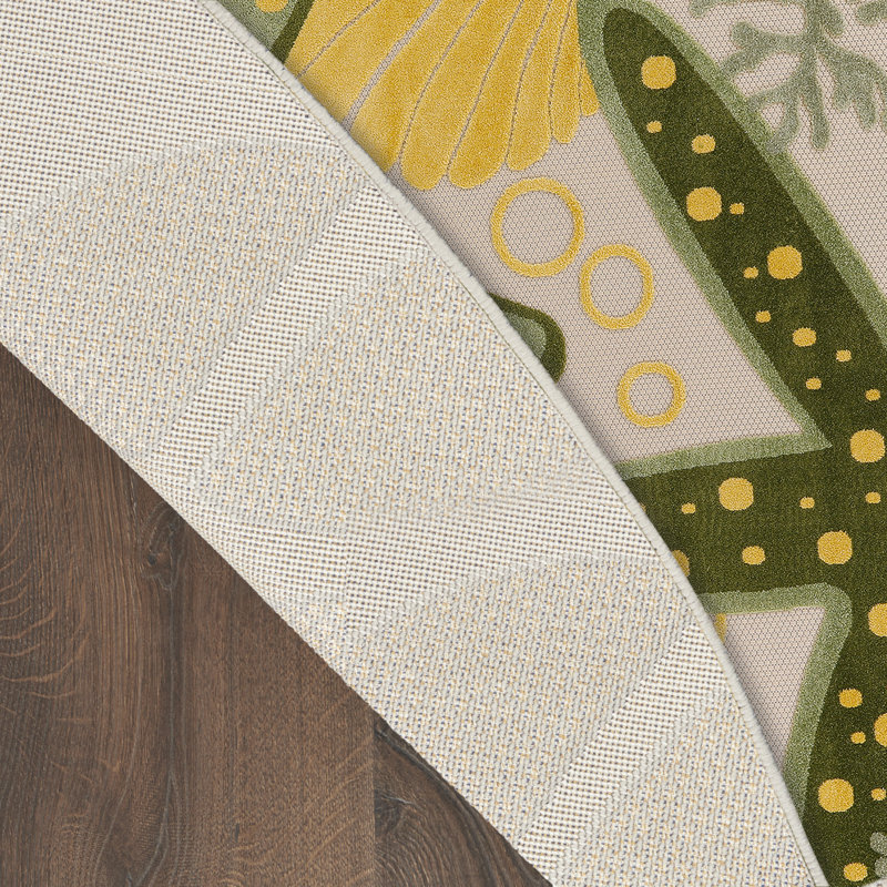 Brantner Indoor / Outdoor Rug, Round 5'3"
