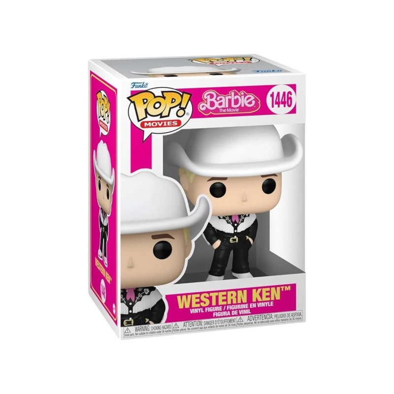 Funko Pop! Paquet de 2, Western Barbie et Western Ken # 1447 # 1446