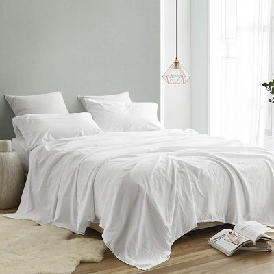 100% Cotton Solid Colour Sheet Set