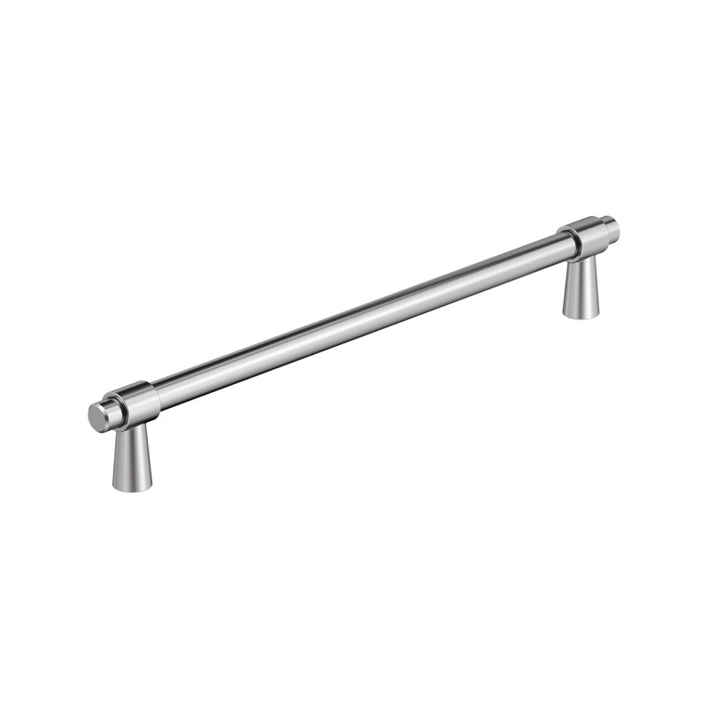 Poignée barre Destine, Chrome poli, 10 1/16"