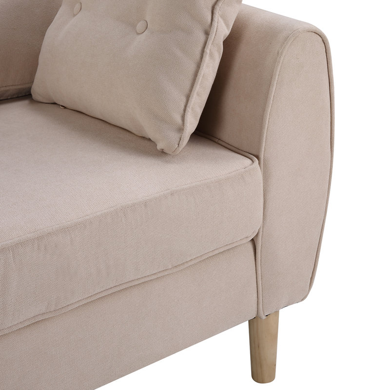 Sorenson Linen Blend Sofa, Beige