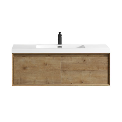 Meuble-lavabo mural simple l 47 po x P 19,6 po x H 17,7 po Bella