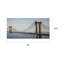 « other side », impression sur toile grise/brun