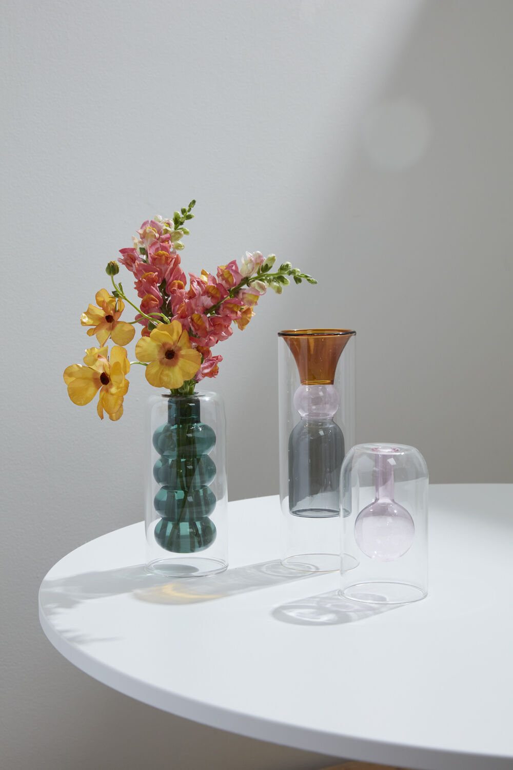 Mina 7.25'' Glass Table Vase