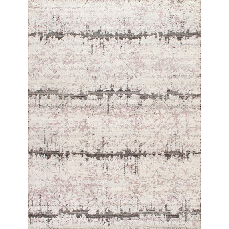 Area Rug in Beige, Rectangle 6' x 8'