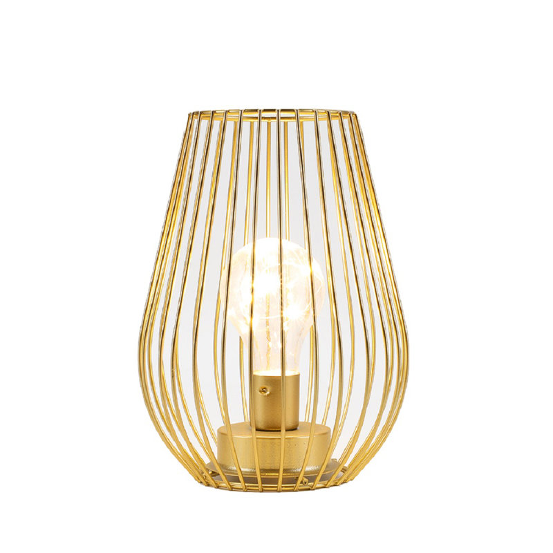 Metal Desk Lamp, Gold