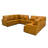 Namdor Leather Match Power Recline Sectional-490572197