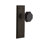 New York Plate with Waldorf Black Door Knob