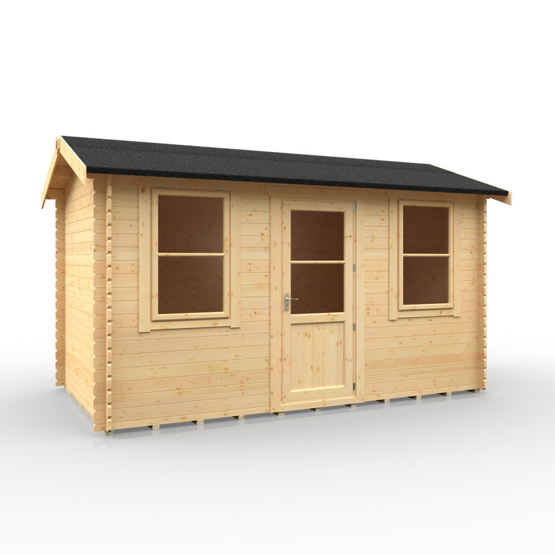The Sabre Tongue & Groove Log Cabin 14x8w
