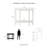 Arinjay 36"W Semicircle Console Table with Open Bottom Shelf-1665001324