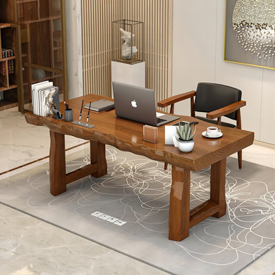 Rectangle Solid Wood Writing Desk