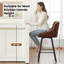 Swivel Counter Stool with Metal Frame-999654537
