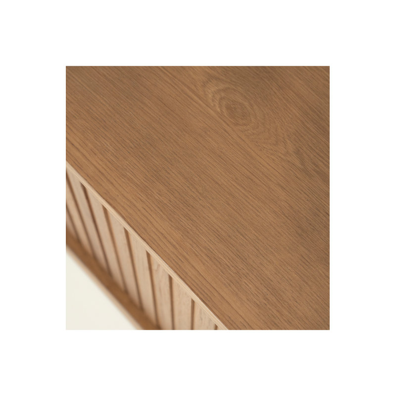 Milo Media Unit S, Brown, 17"H x 71"L x 17"W