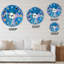 Horloge murale rétro Mid-Century-73142911