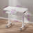 Standing Desk for Walking Pad, Wireless Moveable Height-Adjustable Desk with Drawer, Mobile Stand Up Table, Wheels Lockable, No Power Needed, for Home Office, Computer Workstation
