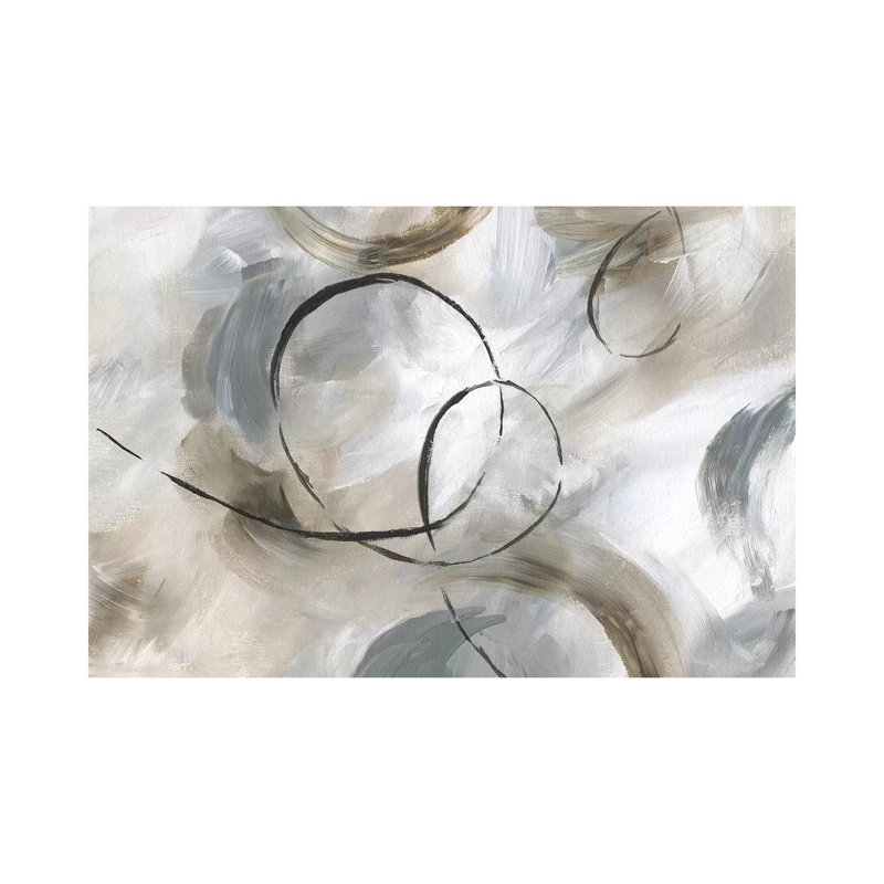 "Allegro" par Nan - reproduction d'art sur toile tendue, H 40 po x l 60 po x P 1,5 po